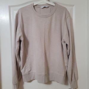 Eleven Paris Cream Tan Sweater Large